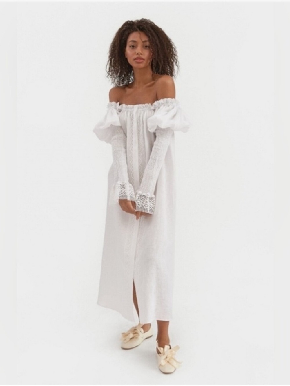 Sleeper 100% linen Opera Dress